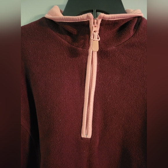 St. John's Bay Active Fleece Pullover- Women's Size Extra Large, Quarter Zip - Picture 3 of 5